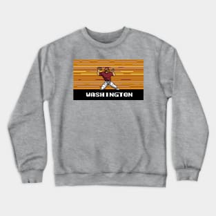 8-Bit Quarterback - Washington Crewneck Sweatshirt